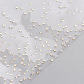 

Ацетатный лист с фольгированием "Golden Mini Drops" 30,5х30,5 см