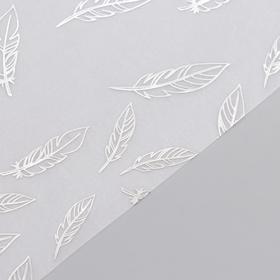 

Веллум с фольгированием "Silver Feather" 30,5х30,5 см