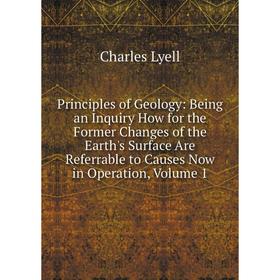 

Книга Principles of Geology