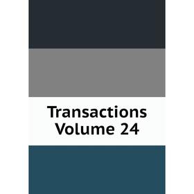 

Книга Transactions. Volume 24
