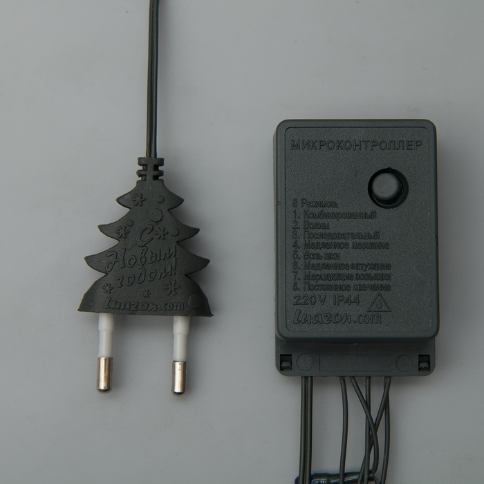 Гирлянда "Метраж" 4.5 м, Н.Т. 100 ламп, 220V, контр. 8 р, МУЛЬТИ (упаковка микс)