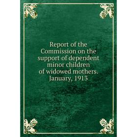 

Книга Report of the Commission on the support of dependent minor children of widowed mothers. January, 1913
