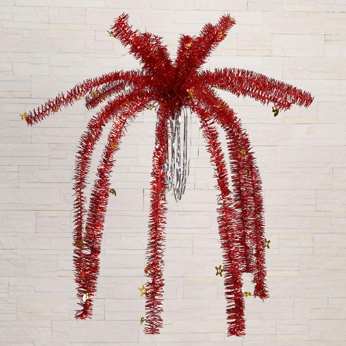 Пальма из мишуры "Улыбка" микс