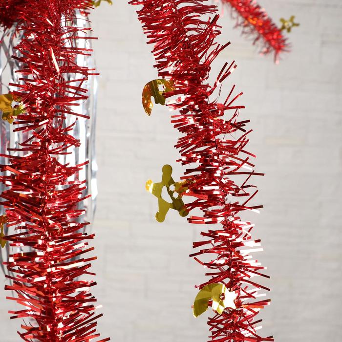 Пальма из мишуры "Улыбка" микс