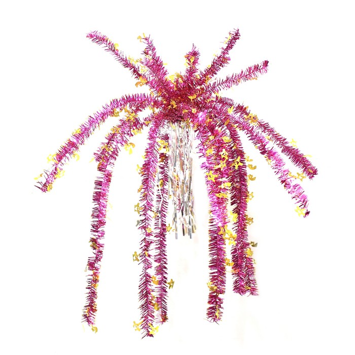 Пальма из мишуры "Улыбка" микс