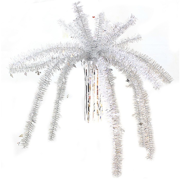 Пальма из мишуры "Улыбка" микс