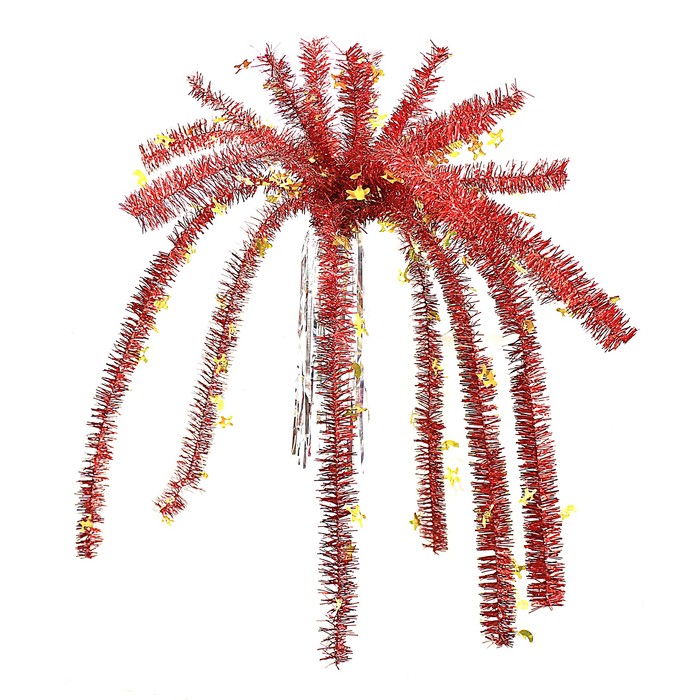 Пальма из мишуры "Улыбка" микс