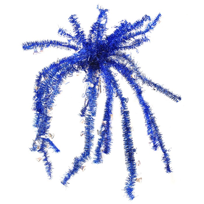 Пальма из мишуры "Колокольчики" микс