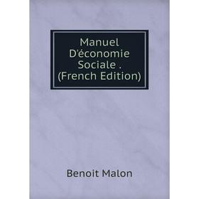 

Книга Manuel D'économie Sociale