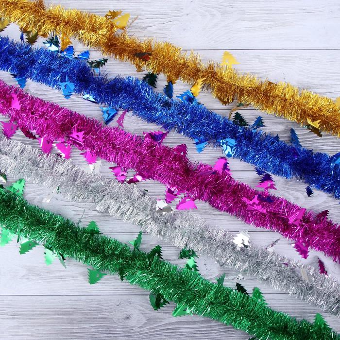 Мишура "Переплёт" (ёлка, микс)