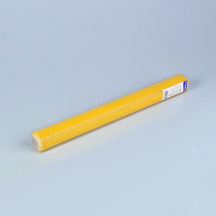 Пленка самоклеящаяся бархатная 0.45 х 1 м Sadipal жёлтая 06719