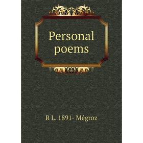 

Книга Personal poems