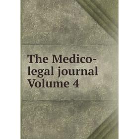 

Книга The Medico-legal journal Volume 4