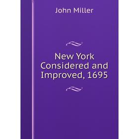 

Книга New York Considered and Improved, 1695
