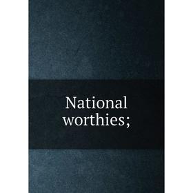 

Книга National worth ies