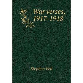 

Книга War verses, 1917-1918