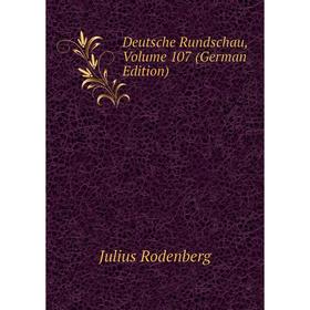 

Книга Deutsche Rundschau, Volume 107 (German Edition)