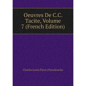 

Книга Oeuvres De CC Tacite, Volume 7