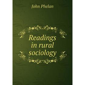 

Книга Readings in rural sociology