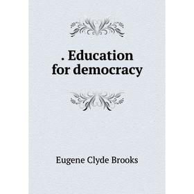

Книга . Education for democracy