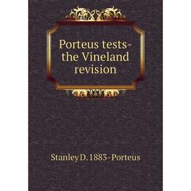 

Книга Porteus tests-the Vineland revision