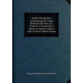 

Книга Welsh Minstrelsy: Containing the Land Beneath the Sea, Or, Cantrev Y Gwaelod, a Poem in Three Cantos, with Various Other Poems