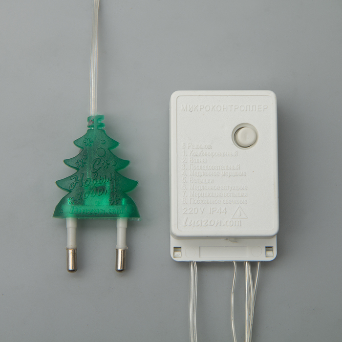 Гирлянда "Метраж" 20 м, Н.С. LED-200-220V, контр. 8 р. МУЛЬТИ