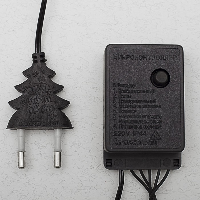 Гирлянда "Метраж" 20 м, Н.Т. LED-200-220V, контр. 8 р. МУЛЬТИ