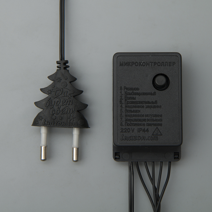 Гирлянда "Метраж" 20 м, Н.Т. LED-200-220V, контр. 8 р. МУЛЬТИ