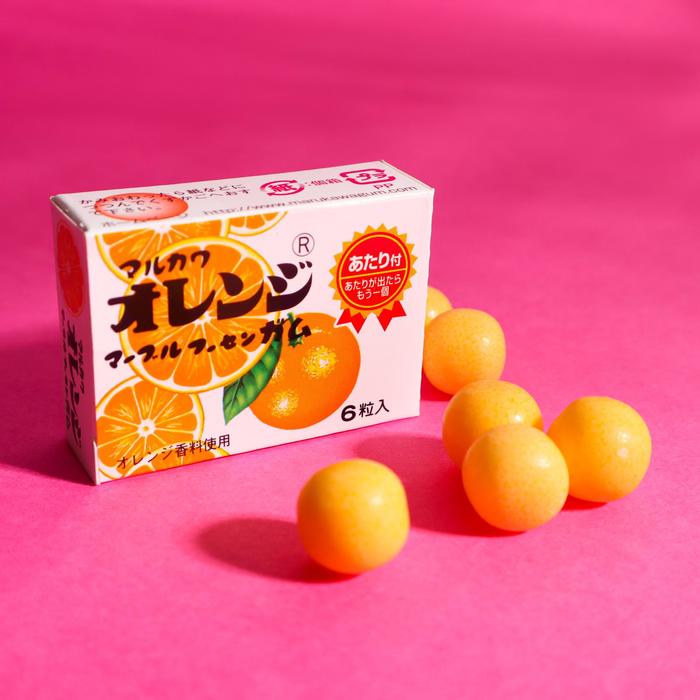 фото Жевательная резинка marukawa со вкусом апельсина, 8 г