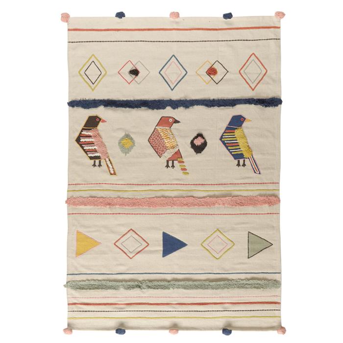 Ковёр Ethnic, размер 160х230 см, принт птицы ковёр с геометрическим орнаментом ethnic размер 160х230 см