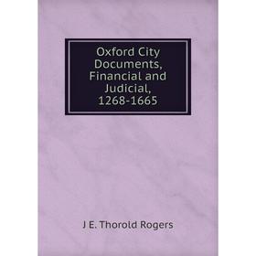 

Книга Oxford City Documents, Financial and Judicial, 1268-1665