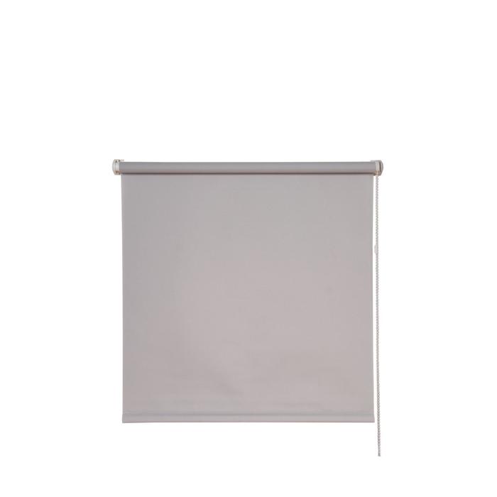 Рулонная штора «Комфортиссимо», 160х160 см, цвет стальной, фурнитура белая рулонная штора комфортиссимо 160х160 см цвет белый