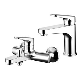 

Набор смесителей BRAVAT Eler F191238CP-SET, 2 в 1, для раковины, для душа, хром