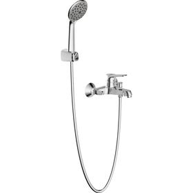 

Смеситель для ванны BRAVAT Eco F6111158C-B, однорычажный, с коротким изливом и лейкой, хром 638448