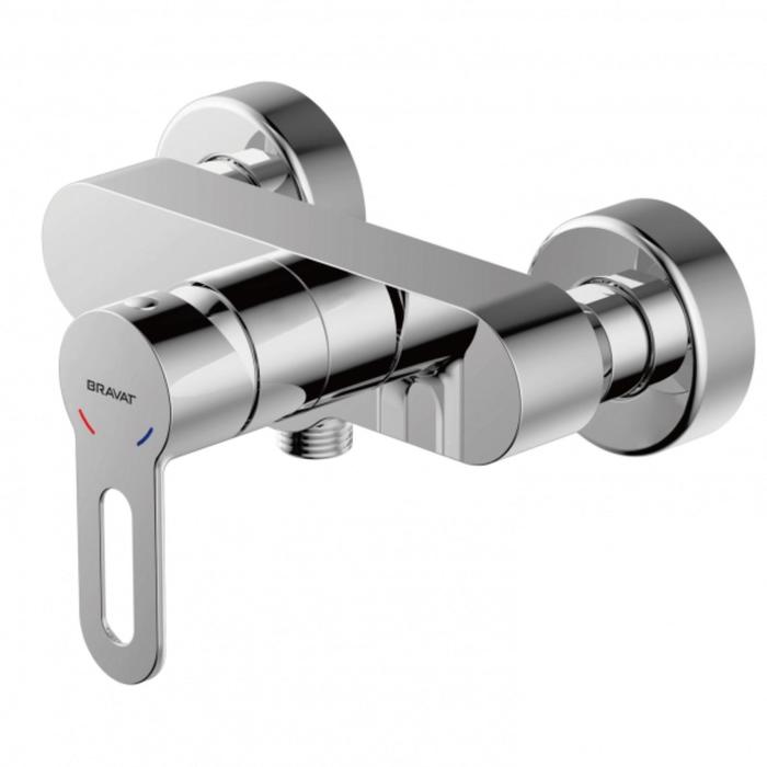 Смеситель для душа BRAVAT Stream-D F937163C-01 однорычажный латунь хром 4760₽