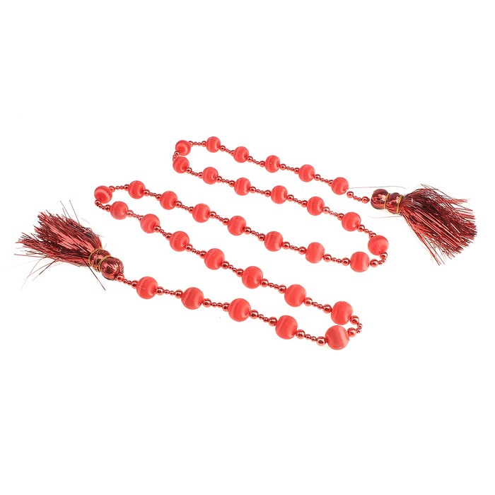 Бусы на ёлку "Кисточки" микс