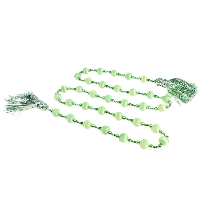 Бусы на ёлку "Кисточки" микс