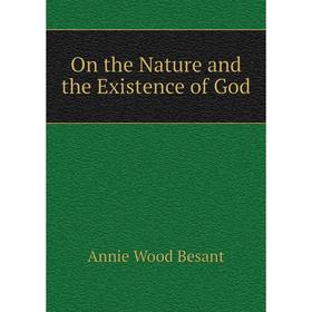 

Книга On the Nature and the Existence of God