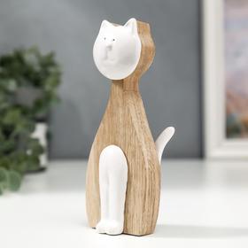 

Сувенир керамика, дерево "Котик" 15,5х4,4х6,2 см