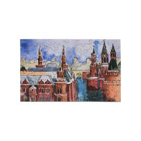 

Акварельный пазл "Москва"