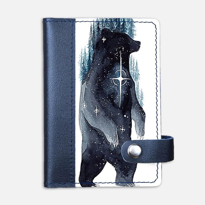 Обложка для автодокументов, цвет чёрный