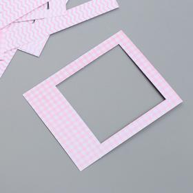 

Набор рамок "Fabrika Decoru №1" 39 шт, розовый