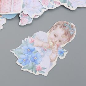 

Набор высечек "Shabby baby girl redesign" 55 шт