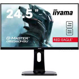 

Монитор Iiyama G-Master GB2560HSU-B1 24.5", TN, 1920x1080, 144Гц, 1мс, HDMI, Dport, чёрный