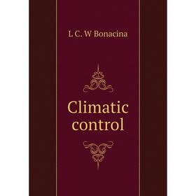 

Книга Climatic control