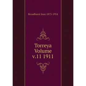 

Книга Torreya Volume v.11 1911
