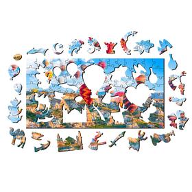 

Фигурный деревянный пазл «Travel collection» Кападоккия, Турция
