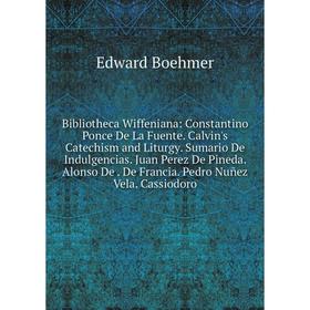 

Книга Bibliotheca Wiffeniana