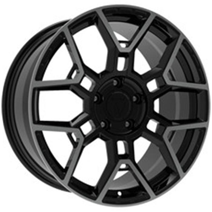 фото Диск кованый vissol f-1120 11x23 5x130 et50 d84.1 gloss_black_with_dark_machined_face